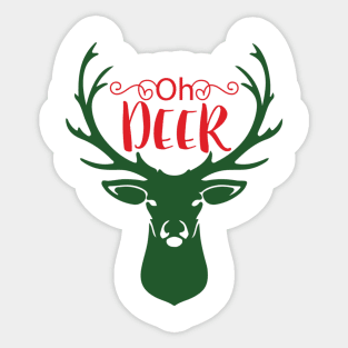 Oh Deer! Sticker